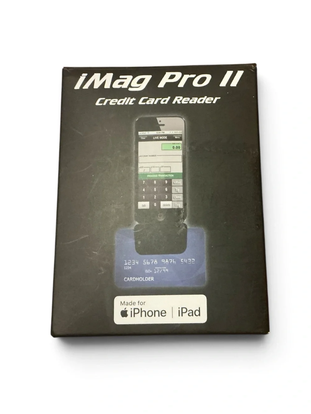 iMag Pro II Credit Card Reader for iPhone/iPad - Black